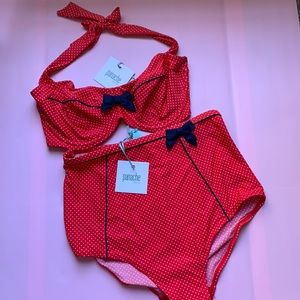 Panache Swim NWT Vintage Style Swim Suit!